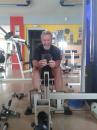 Gym selfie. 